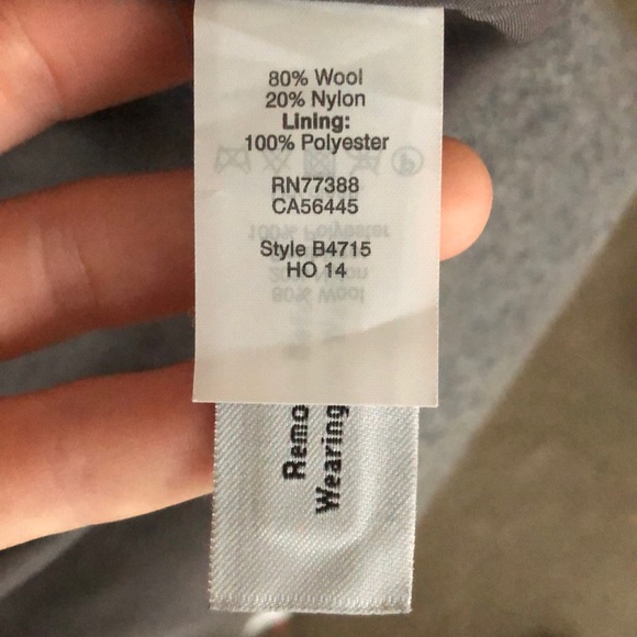 NWT Grey Wool Madewell Skirt - Picture 7 of 7